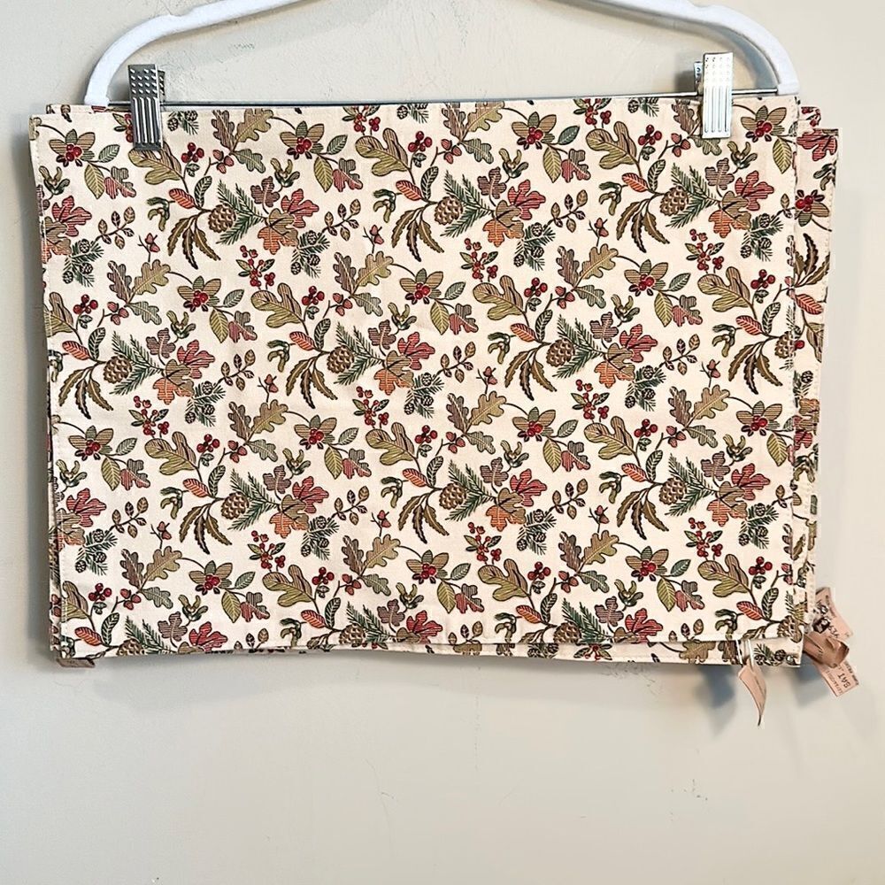 Grannycore Floral 2-sided Placemats Decor (6) 18”x13”